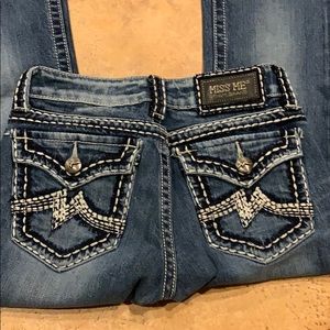 MISS ME boot cut jeans